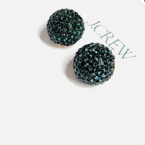 J Crew Crystal ball earrings - Picture 1 of 3
